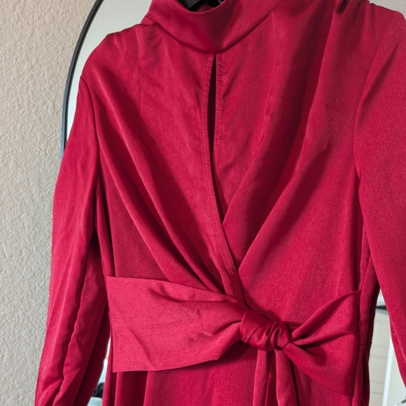 NWOT SHEIN Red Maxi Dress - Picture 2 of 6